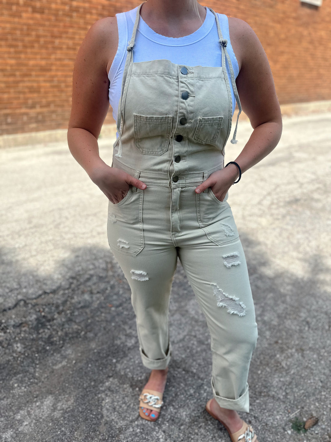 Shiloh Denim Overalls