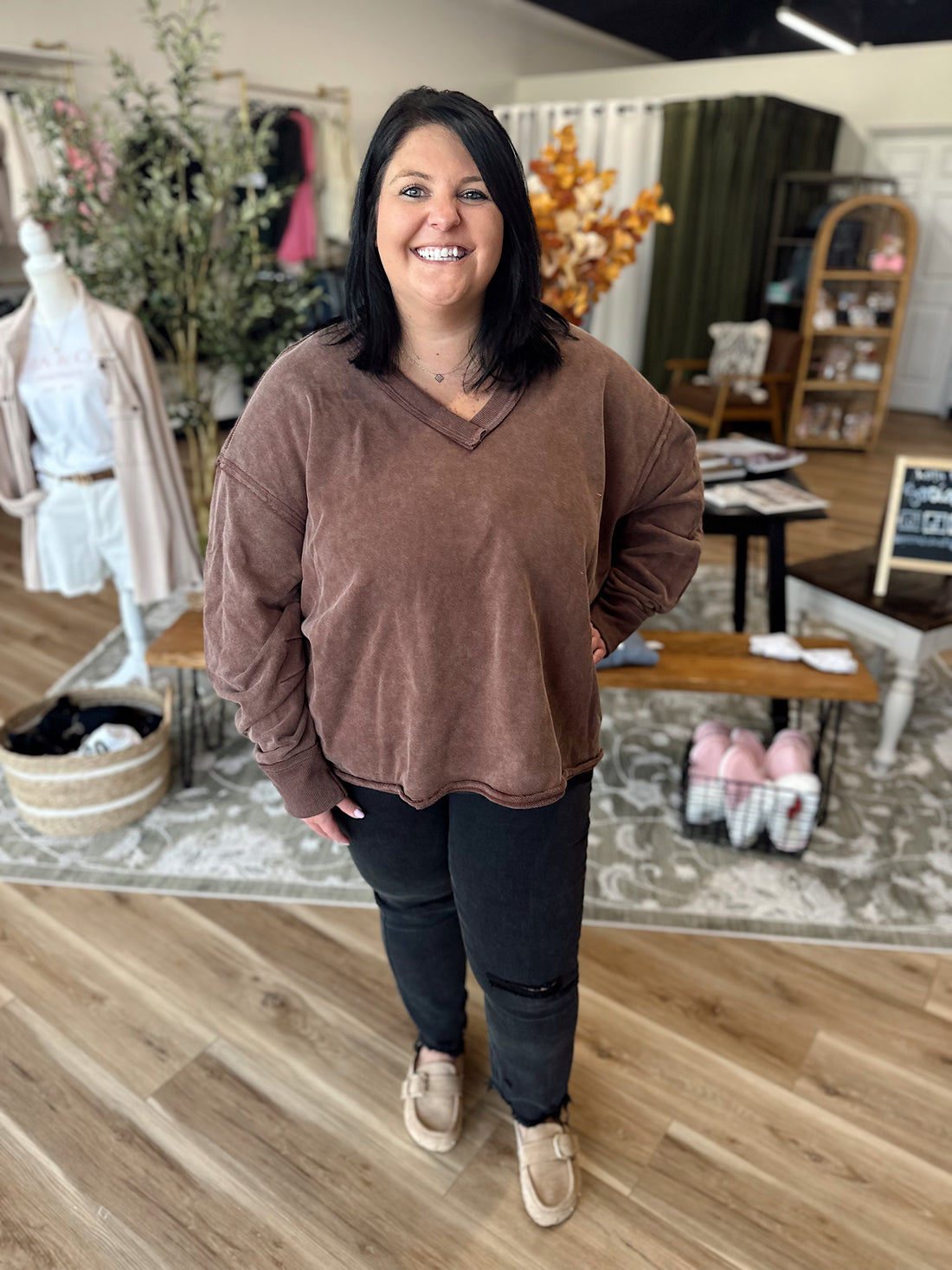 Vanessa Oversized Top