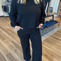 Dani Ribbed Pullover & Pants Set