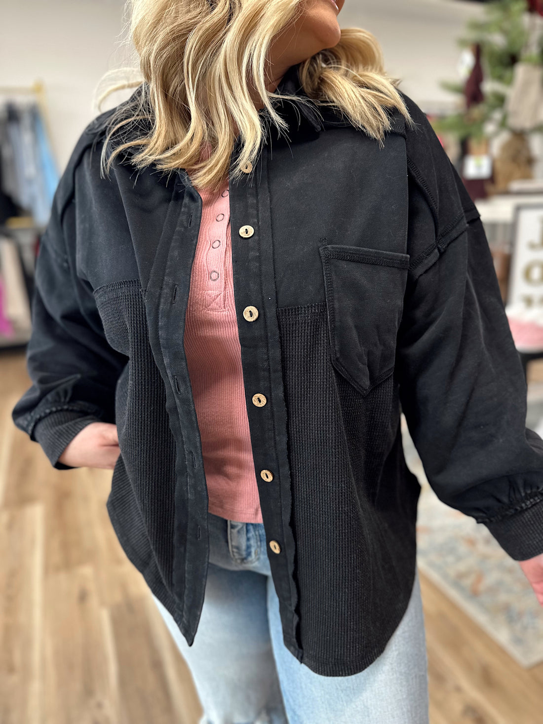 Judie Acid Wash Jacket