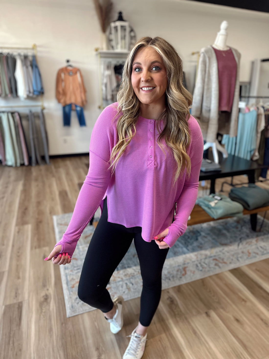 Sara Waffle Henley