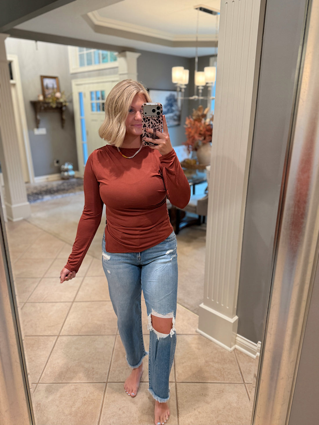 Donny Asymmetrical Top