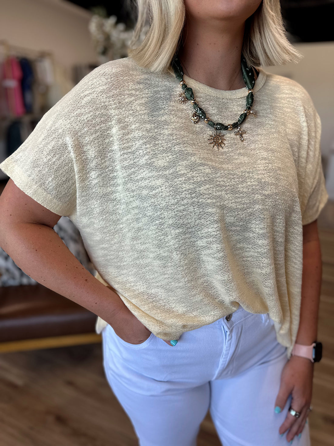 Bella Butter Yellow Top