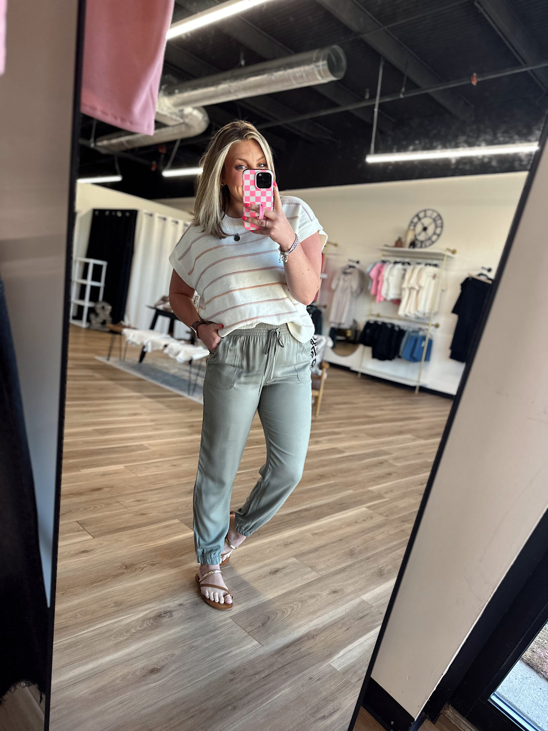 Saige Drawstring Joggers