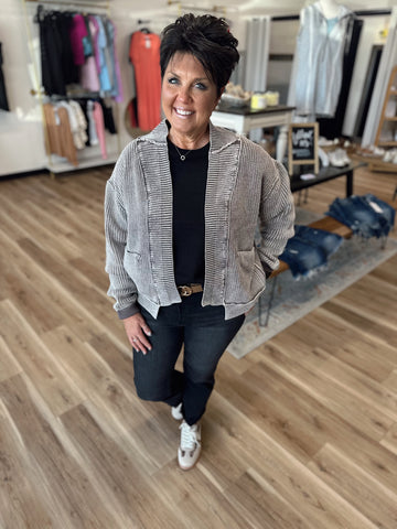 Karrie Dropped Shoulder Cardigan
