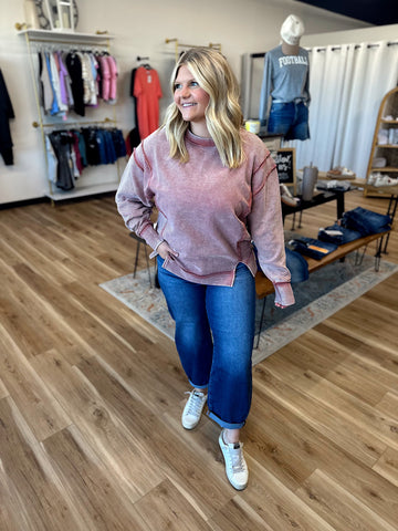 Vienna Acid Wash Pullover