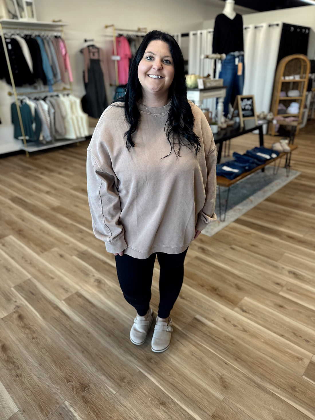 Wren Oversized Crew Sweatshirt