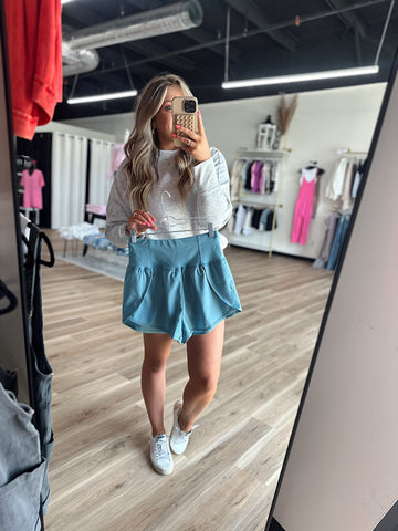 Jeni High Waisted Athletic Shorts