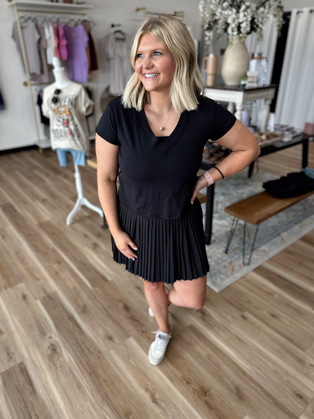 Maren Pleated Athletic Skirt