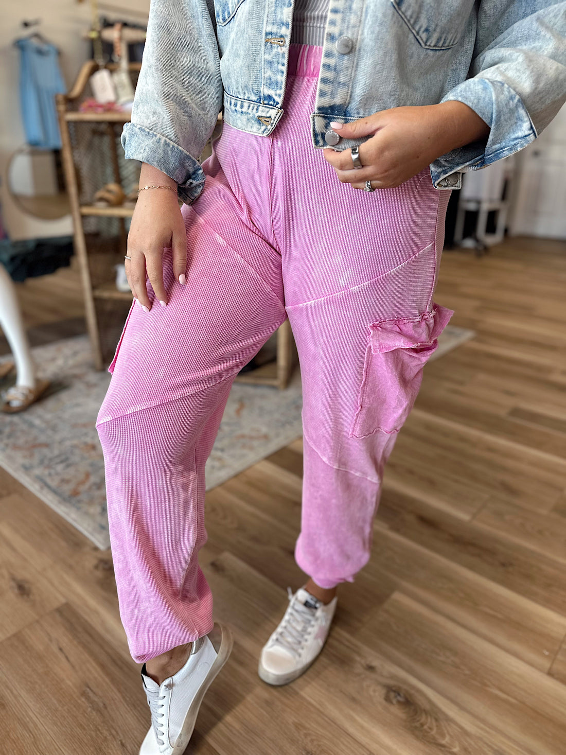 Bekah Pink Joggers