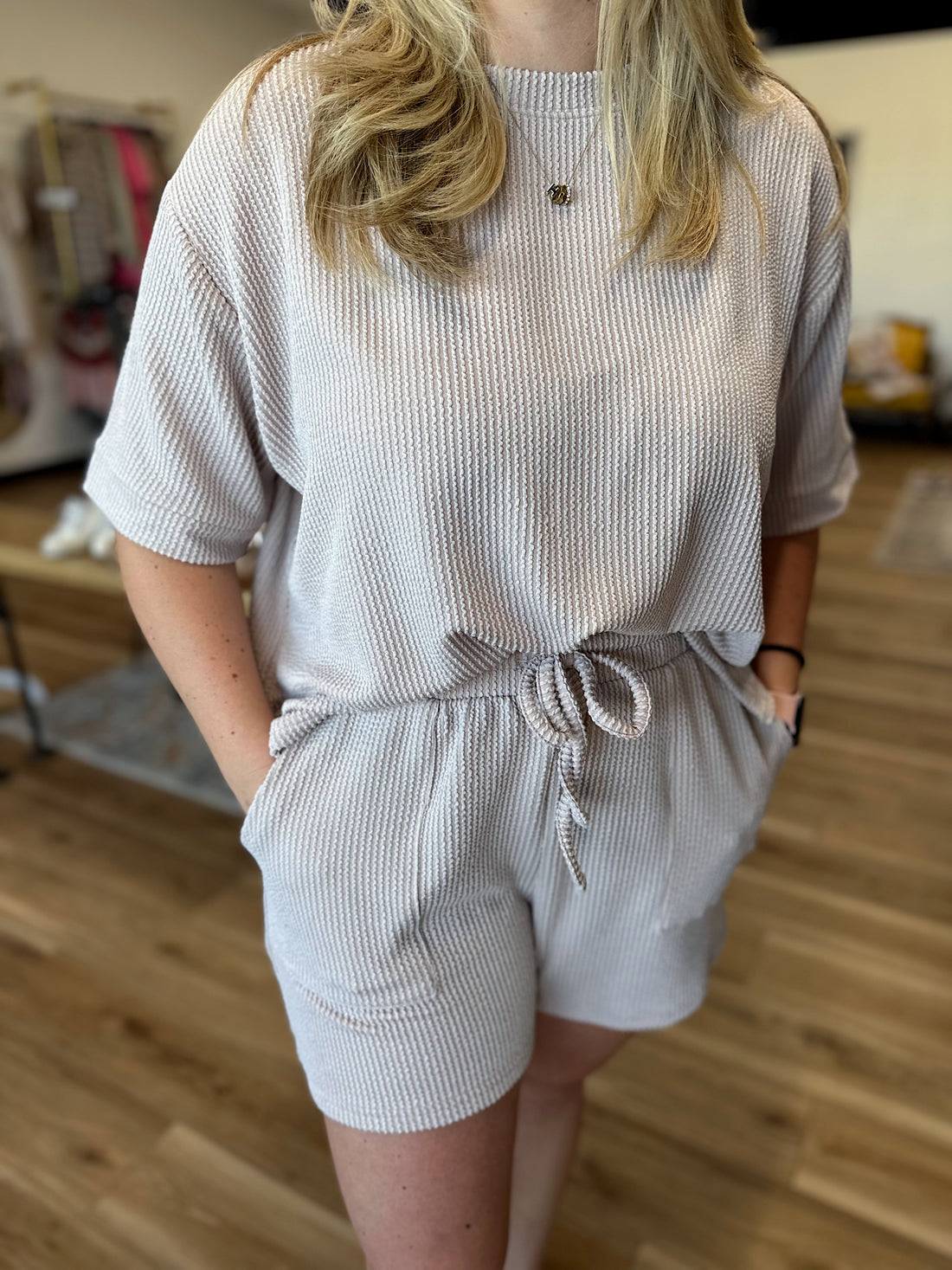 Penny Ribbed Set