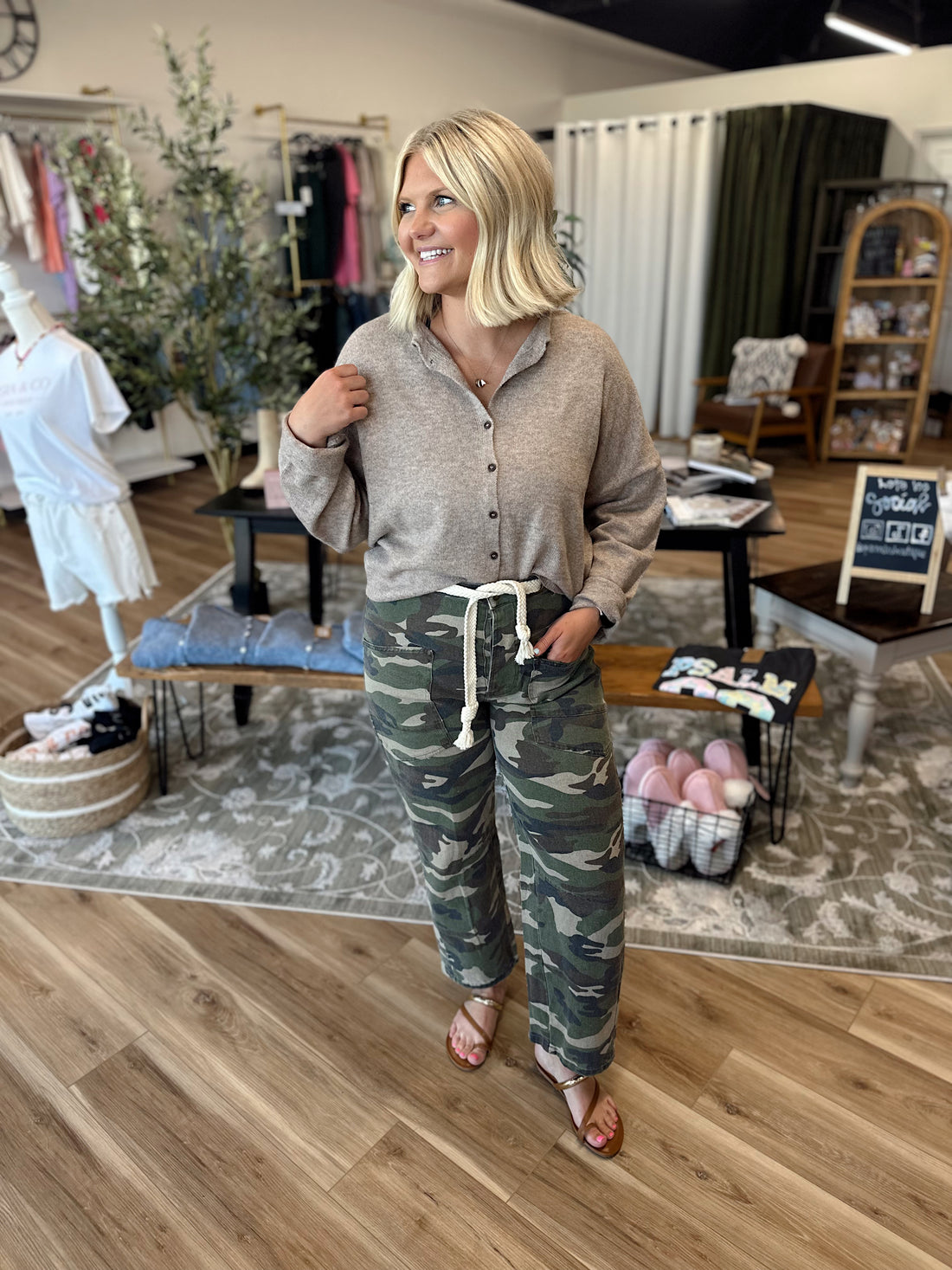 Eden Vintage Camo Pants