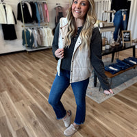 Caroline Hooded Puffer Vest