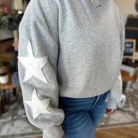Star Stitched Crew