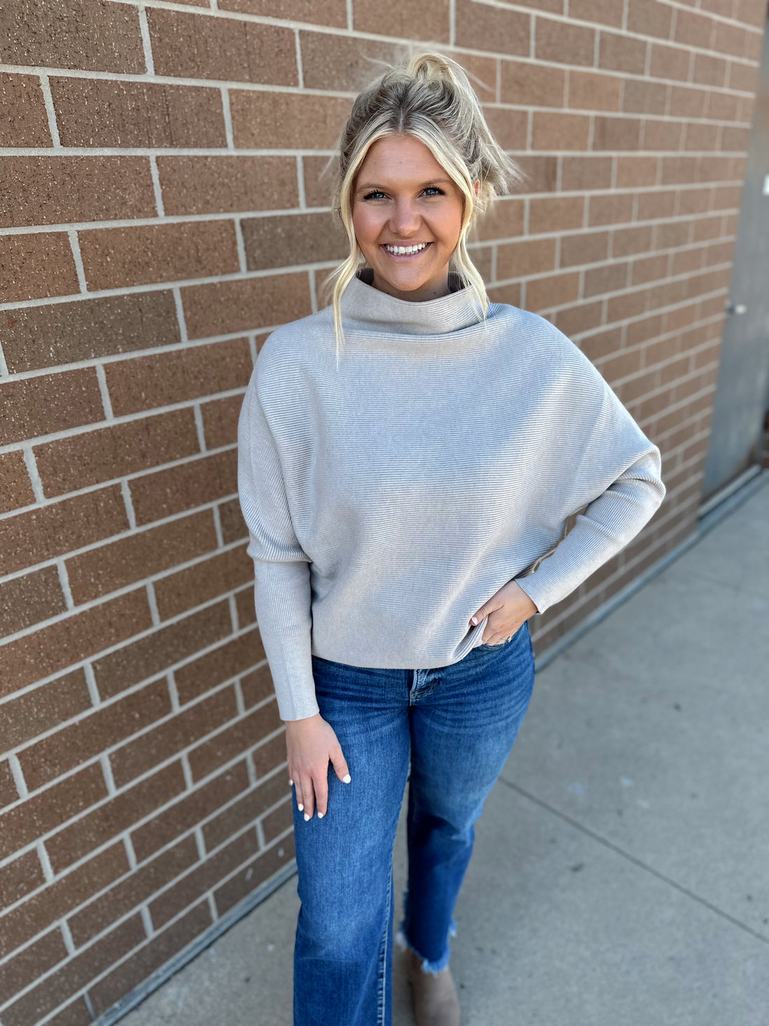 Ivy Mock Neck Sweater