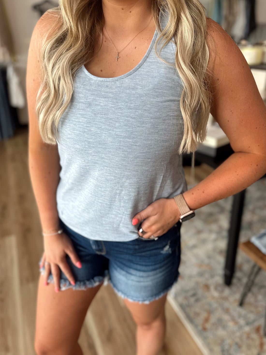 Bella Back Strap Tank