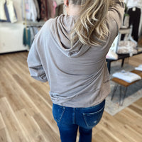 Vivian Exposed Seam Hoodie