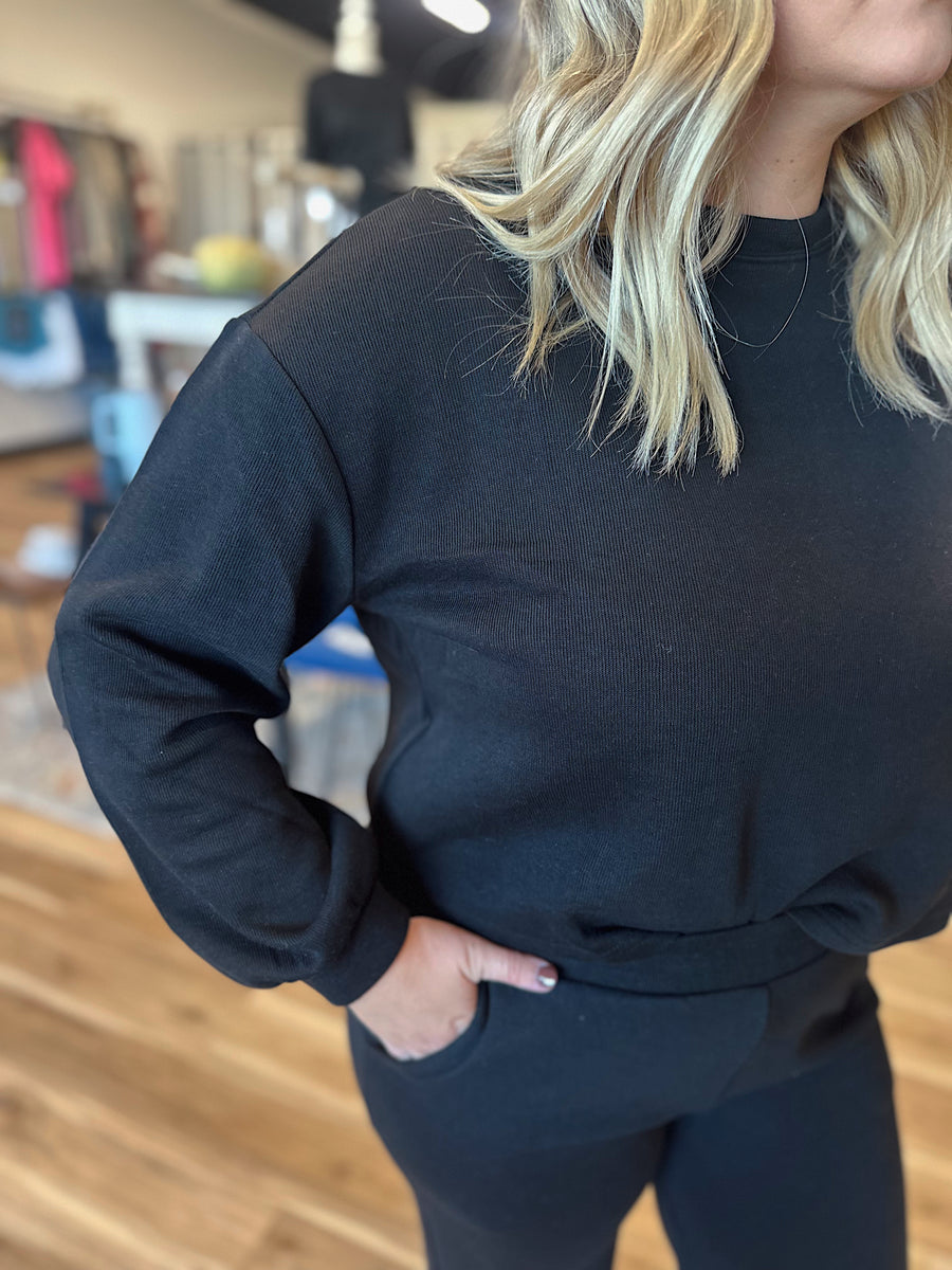 Dani Ribbed Pullover & Pants Set