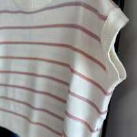 Bex Textured Stripe Knit Top
