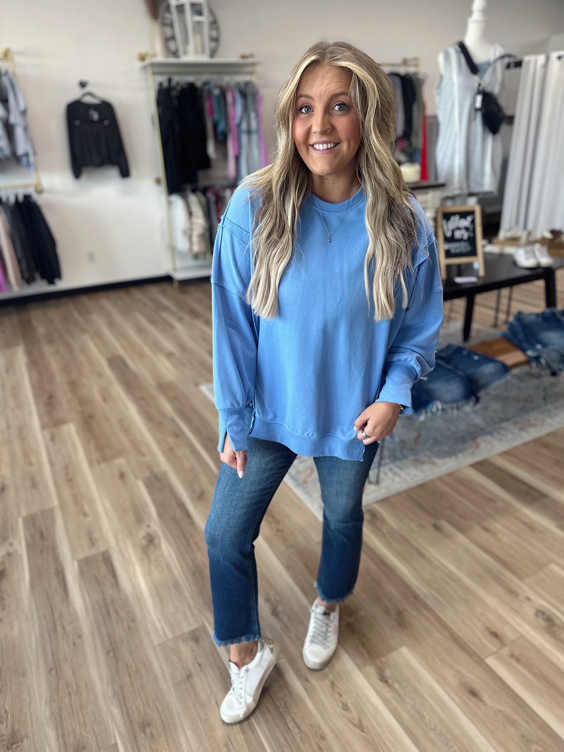 Kesley Washed Pullover