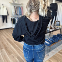 Kassi Relaxed Ribbed Hoodie