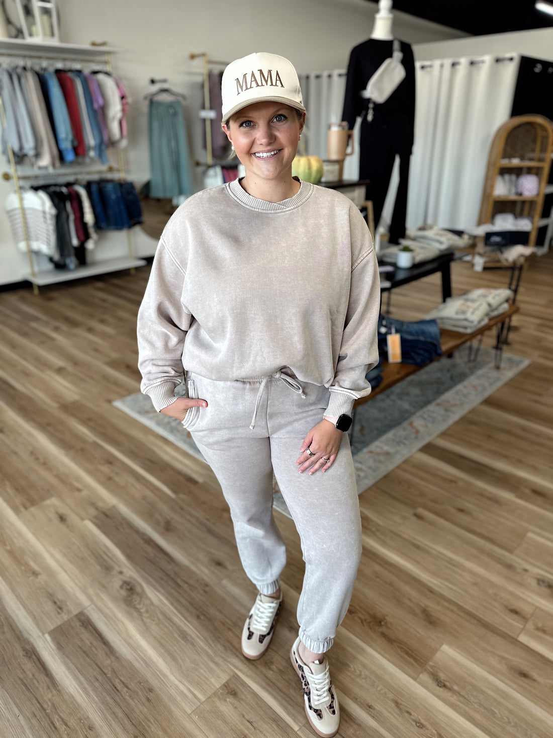 Khloe Cotton Joggers