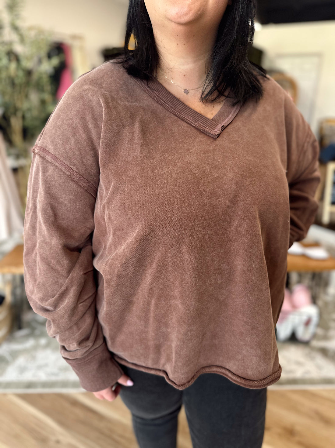Vanessa Oversized Top