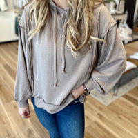 Vivian Exposed Seam Hoodie