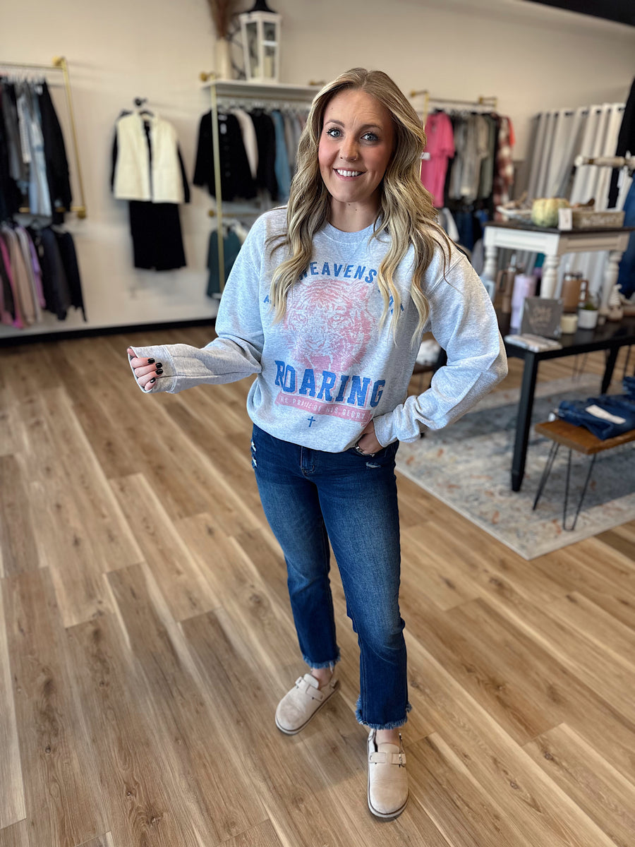 Heavens Are Roaring Graphic Crewneck