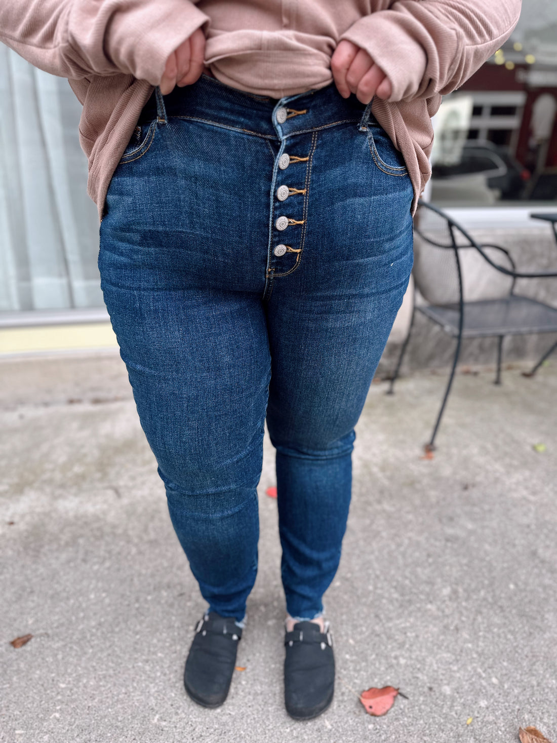 Curvy Korbyn Non Distress Skinny Jean