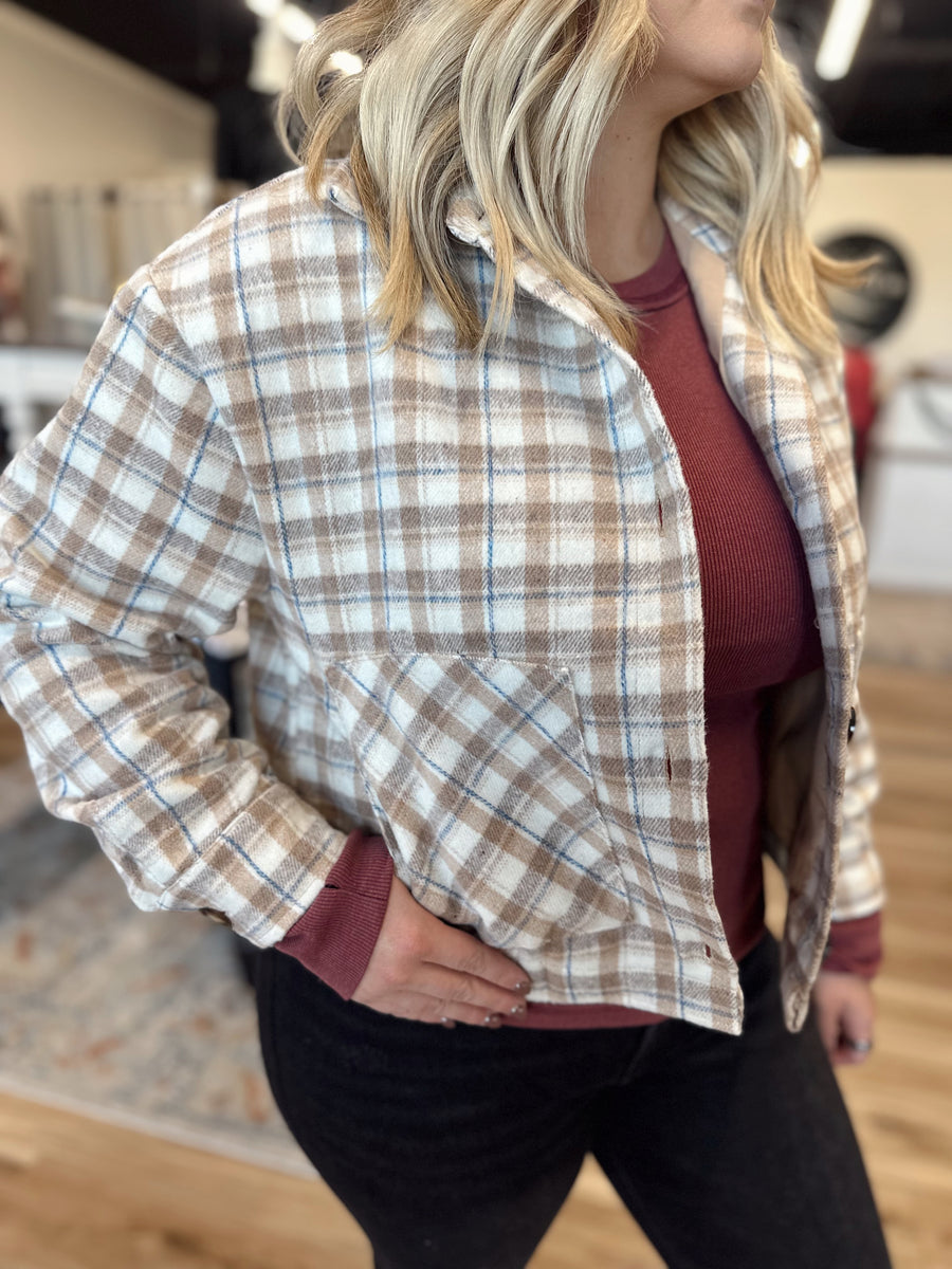 Janie Plaid Jacket