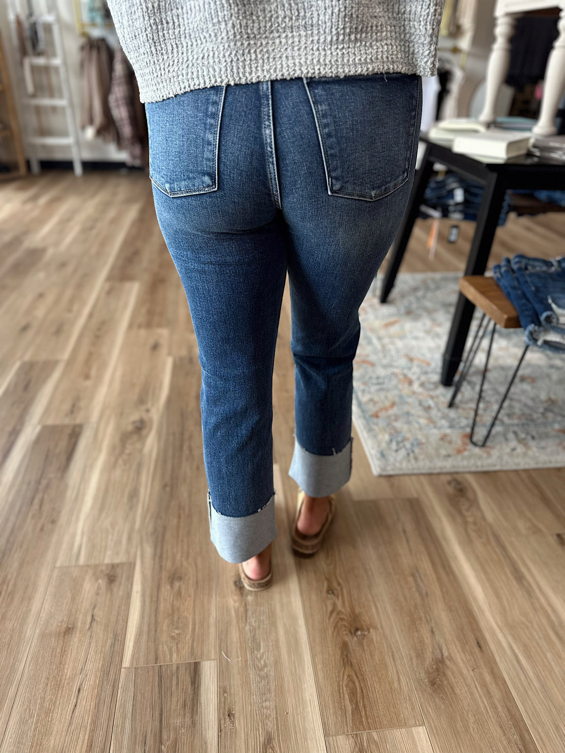 Jake Cuffed Denim