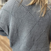Amelia Diamond Knit Sweater