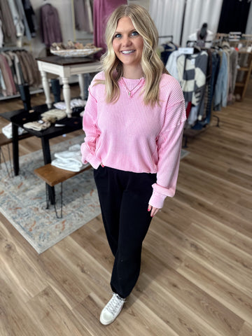 Malibu Thermal Knit Pullover
