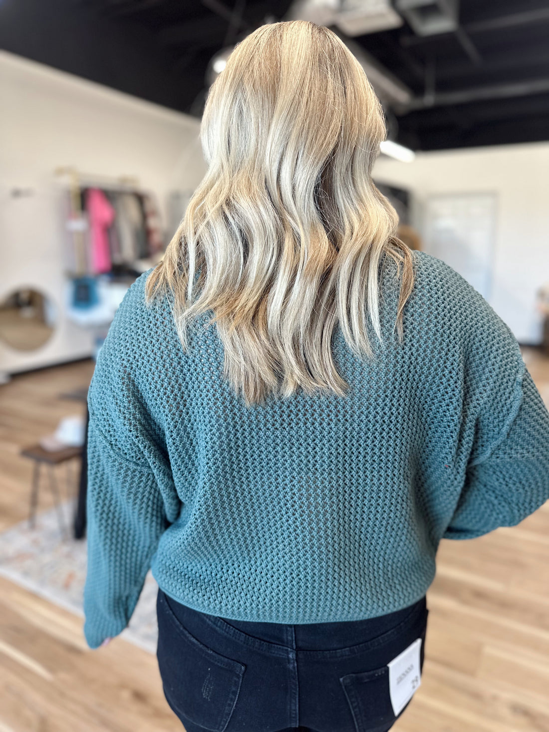 Bex Textured Knit Sweater