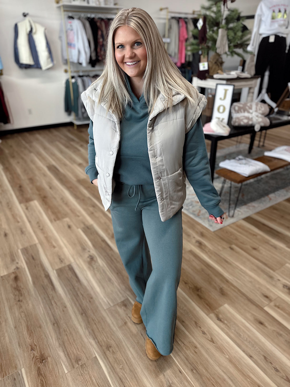 Kiki Wide Leg Sweatpant