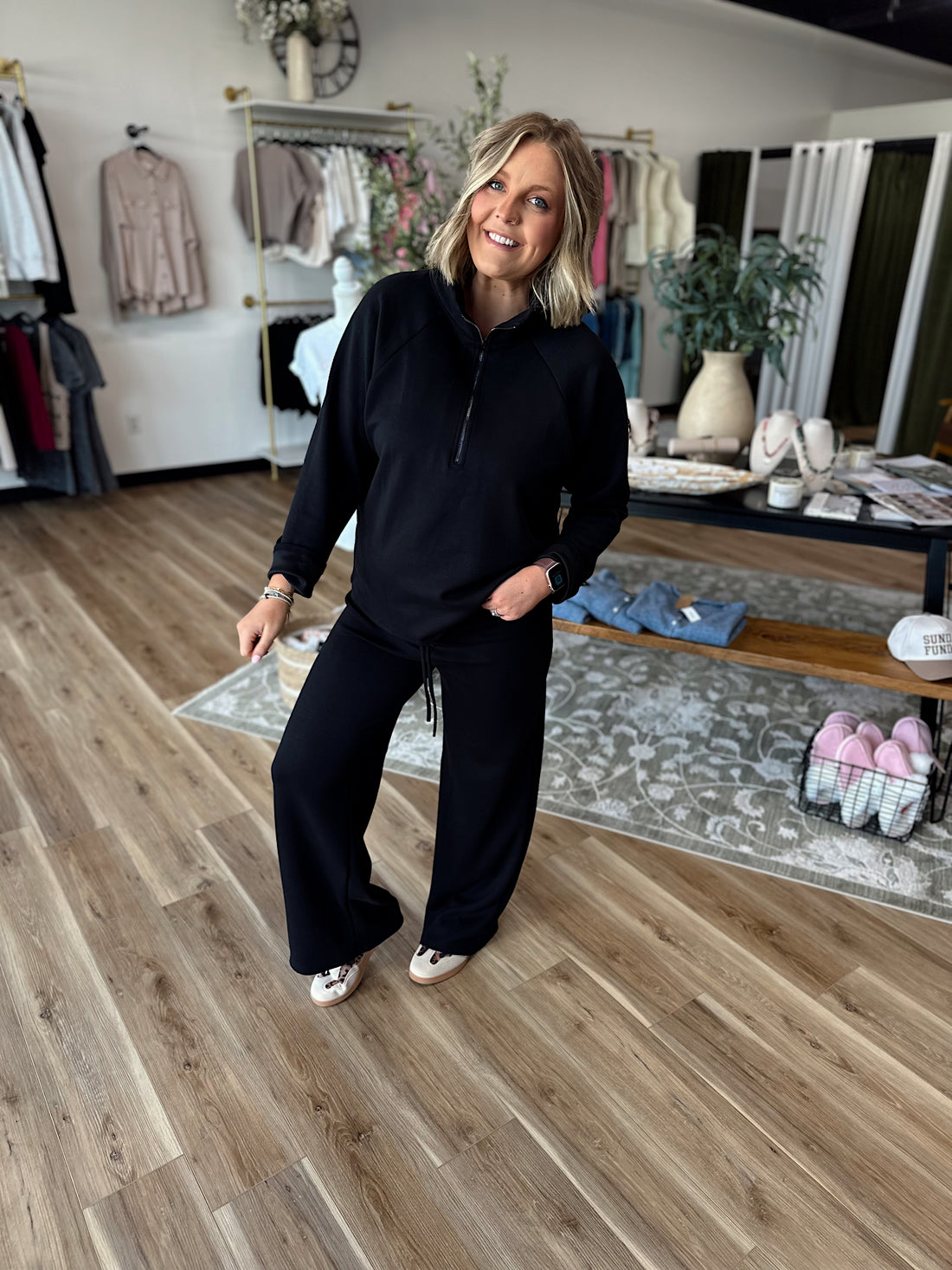 Vivian Half Zip & Pant Set