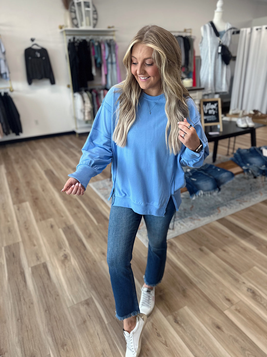 Kesley Washed Pullover