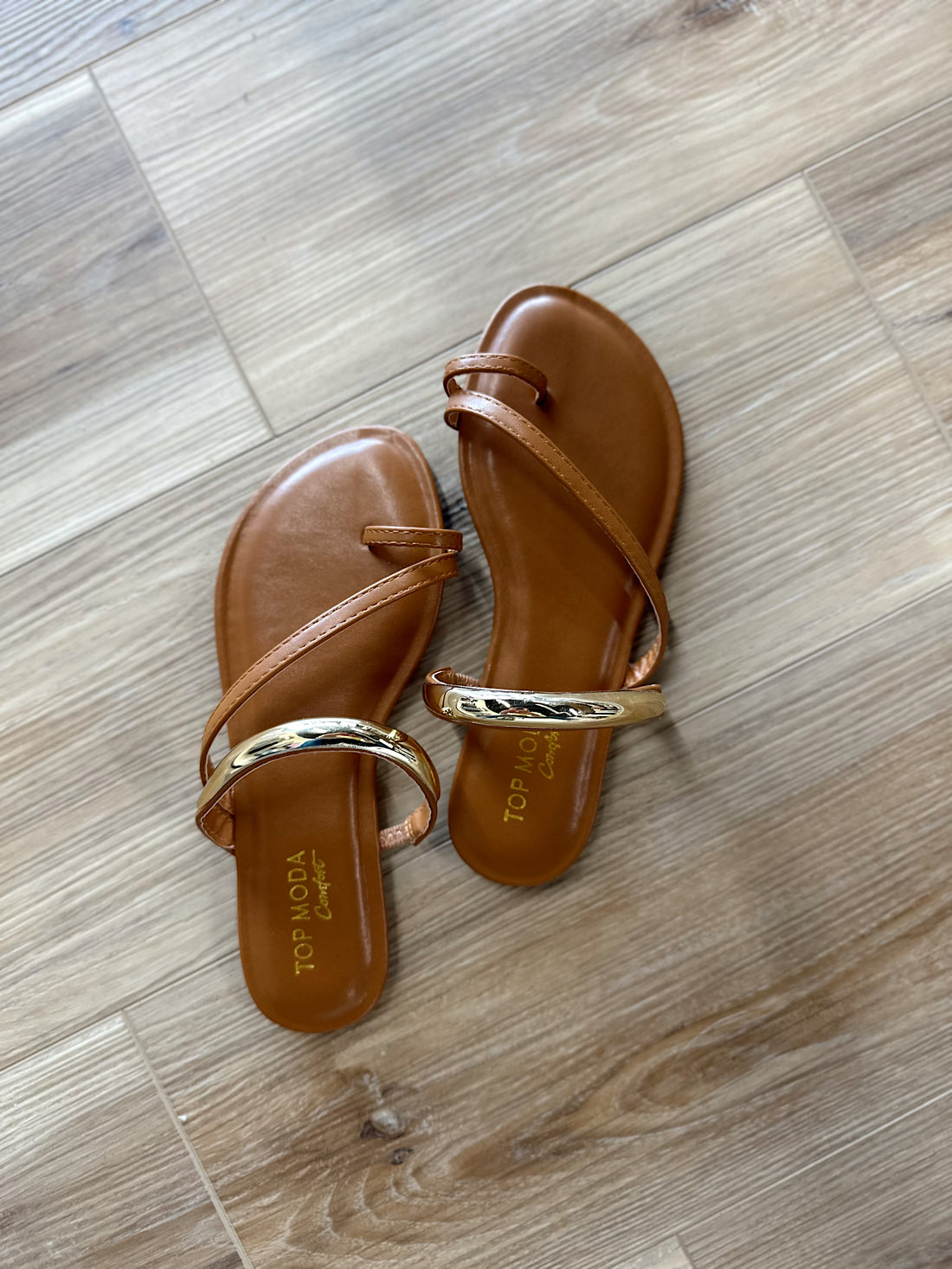 Kim Gold Ornament Sandal