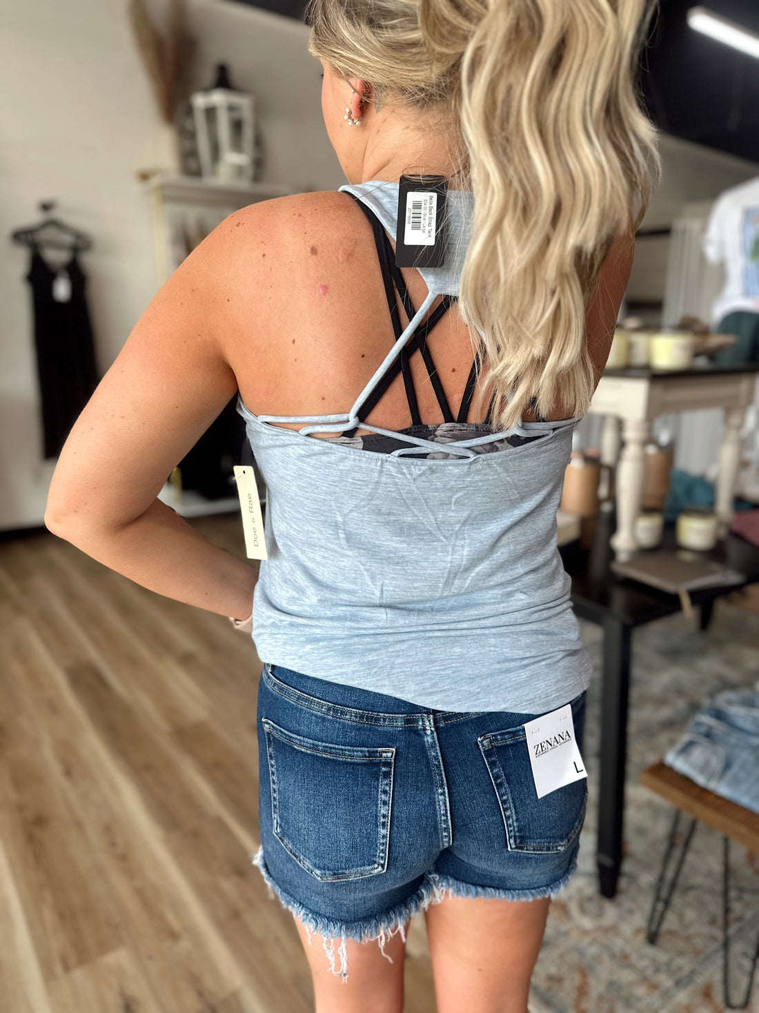 Bella Back Strap Tank