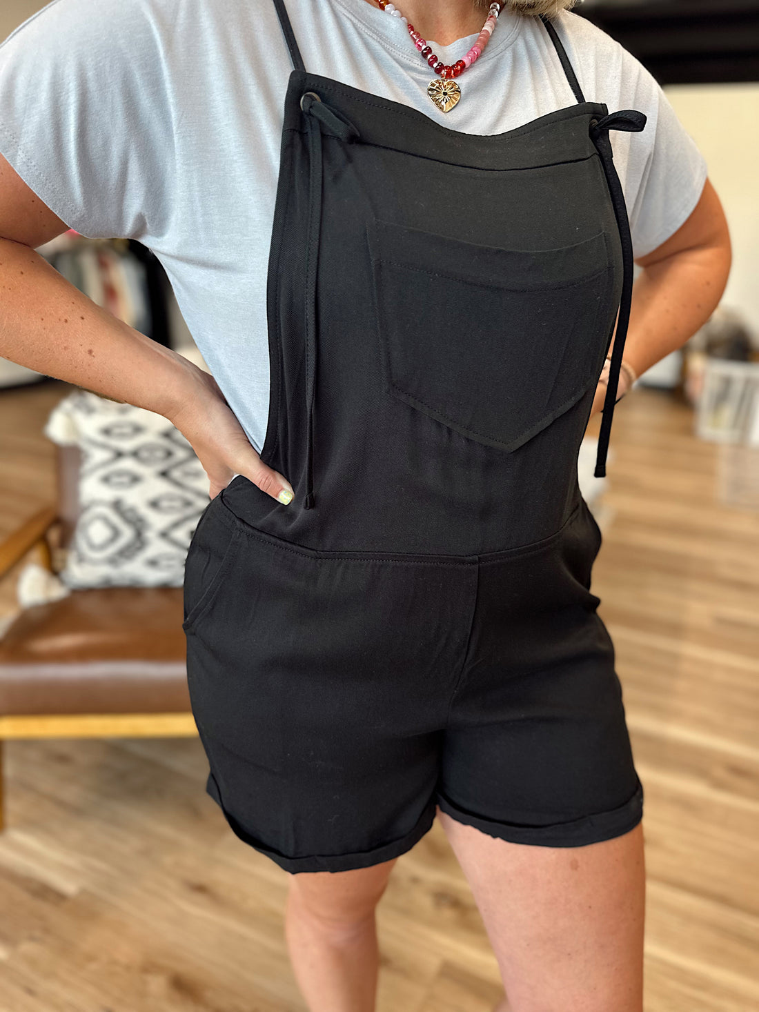 Ravyn Short Overall Romper