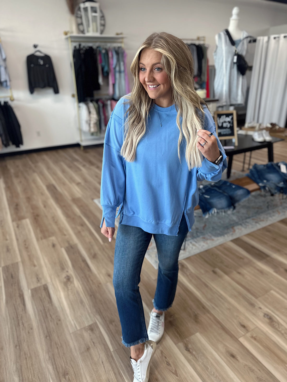 Kesley Washed Pullover