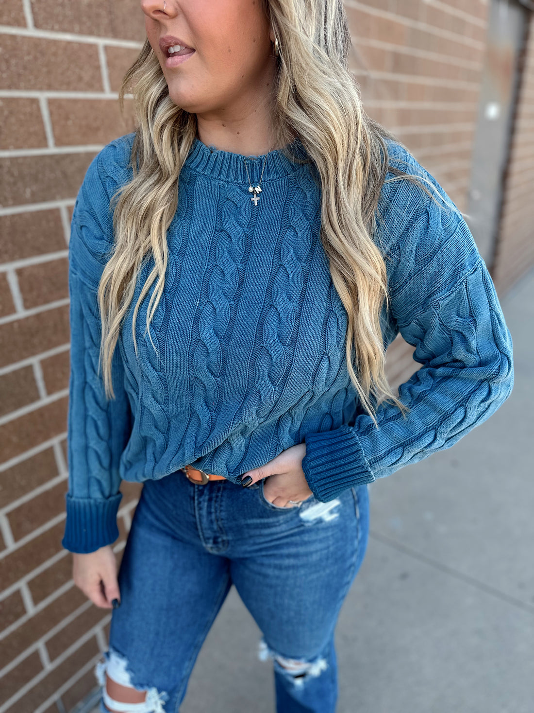 Kinzie Cable Sweater