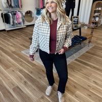 Janie Plaid Jacket