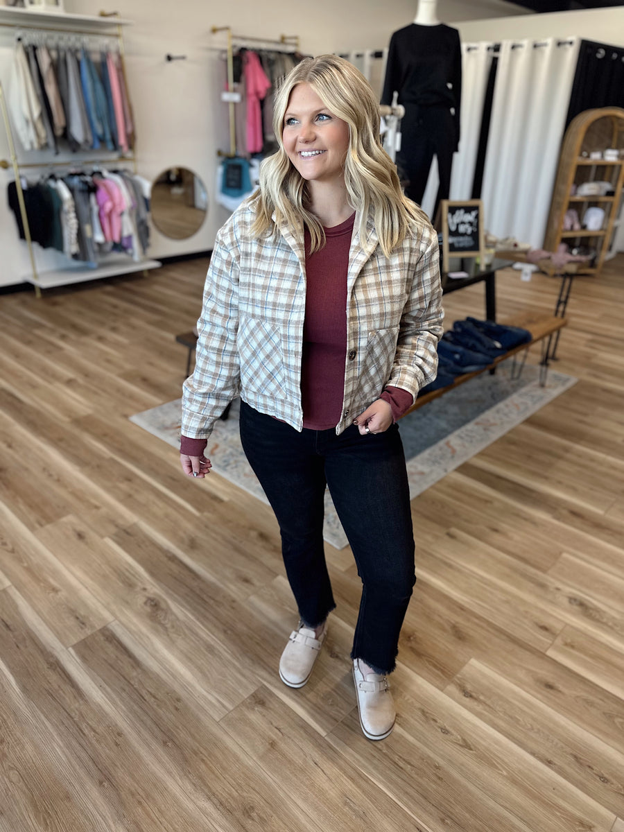 Janie Plaid Jacket