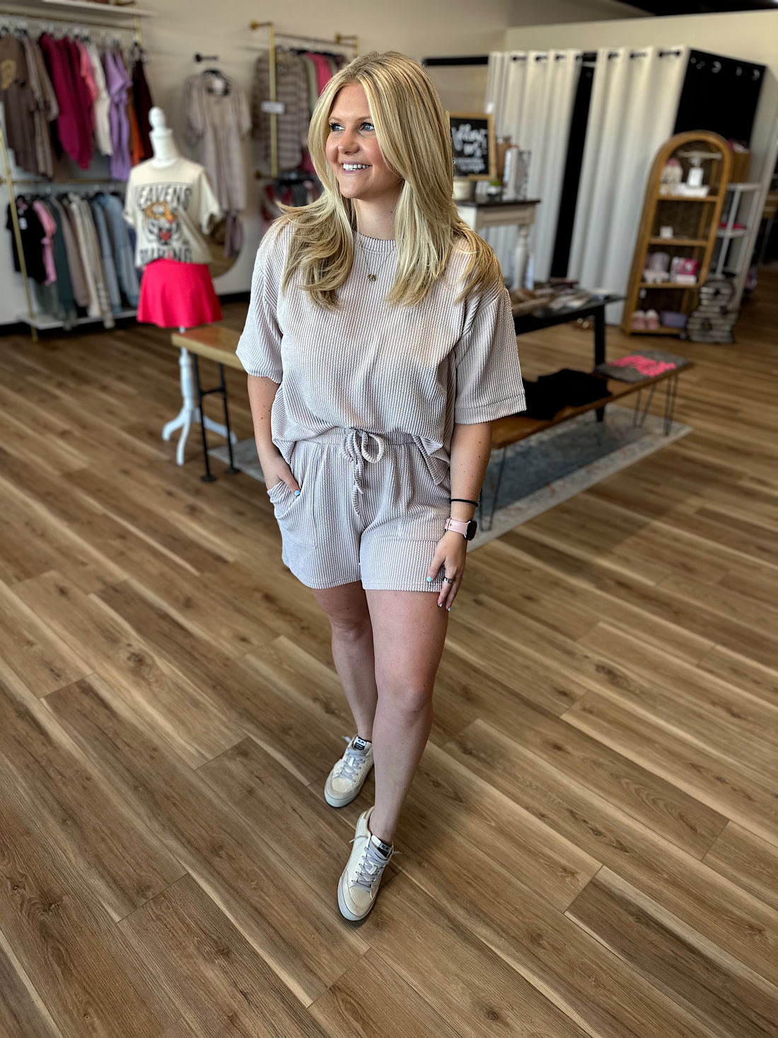 Penny Ribbed Set