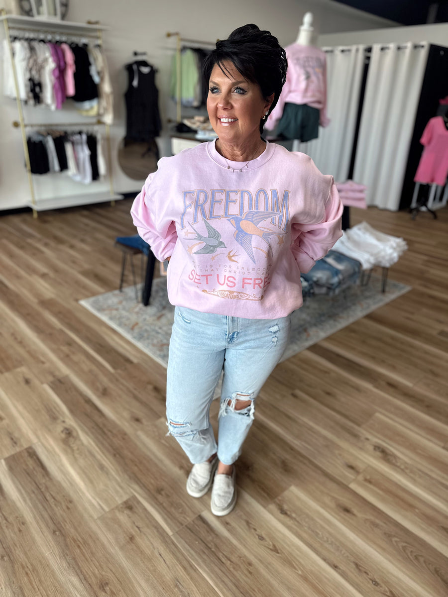 Galatians 5:1 Crewneck