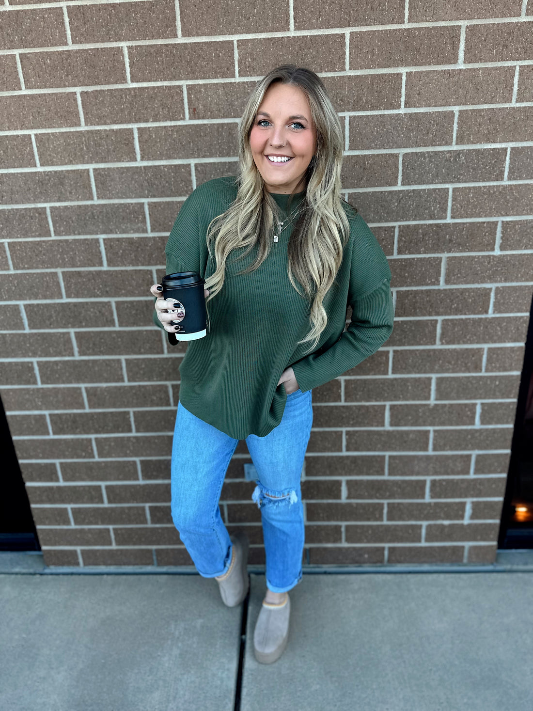 Vik Mock Neck Sweater