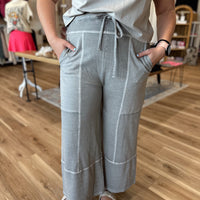 Maddie Washed Wide Leg Pants