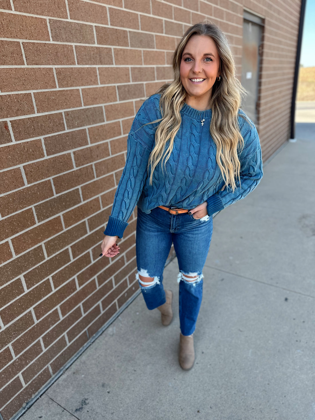 Kinzie Cable Sweater